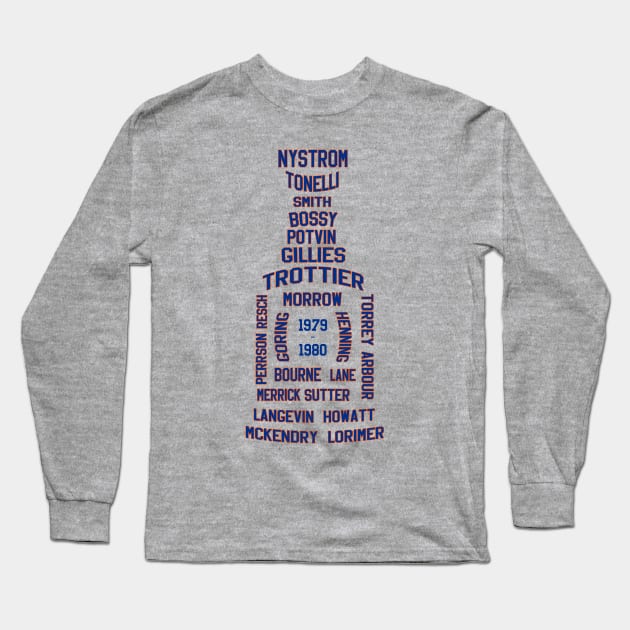 Birth of a Dynasty (home) Long Sleeve T-Shirt by Hockey Night In New York